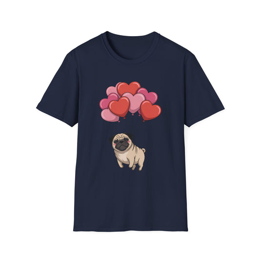 Floating Pug Love Tee