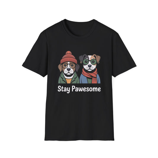 Stay Pawesome Pups Tee