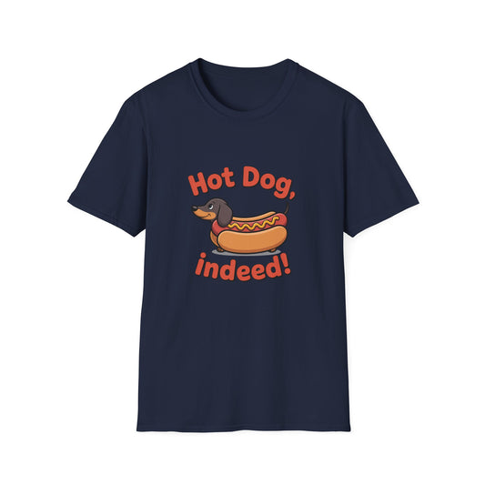 Dachshund Hot Dog Indeed Tee