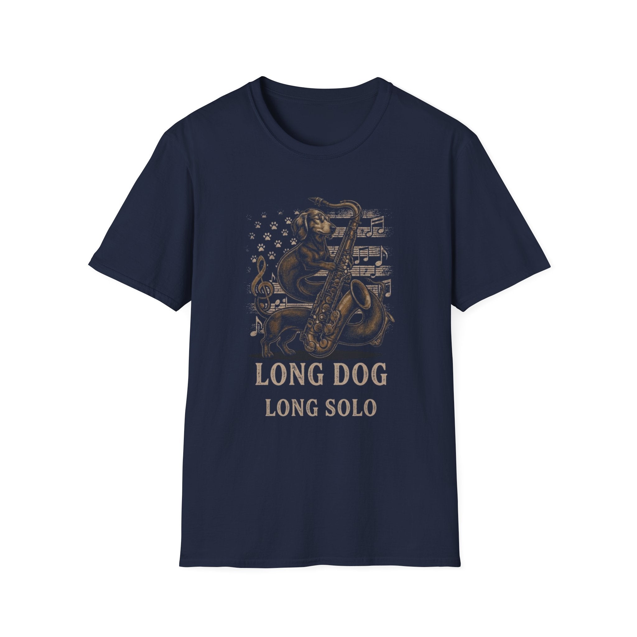 Dachshund Jazz Saxophone Tee
