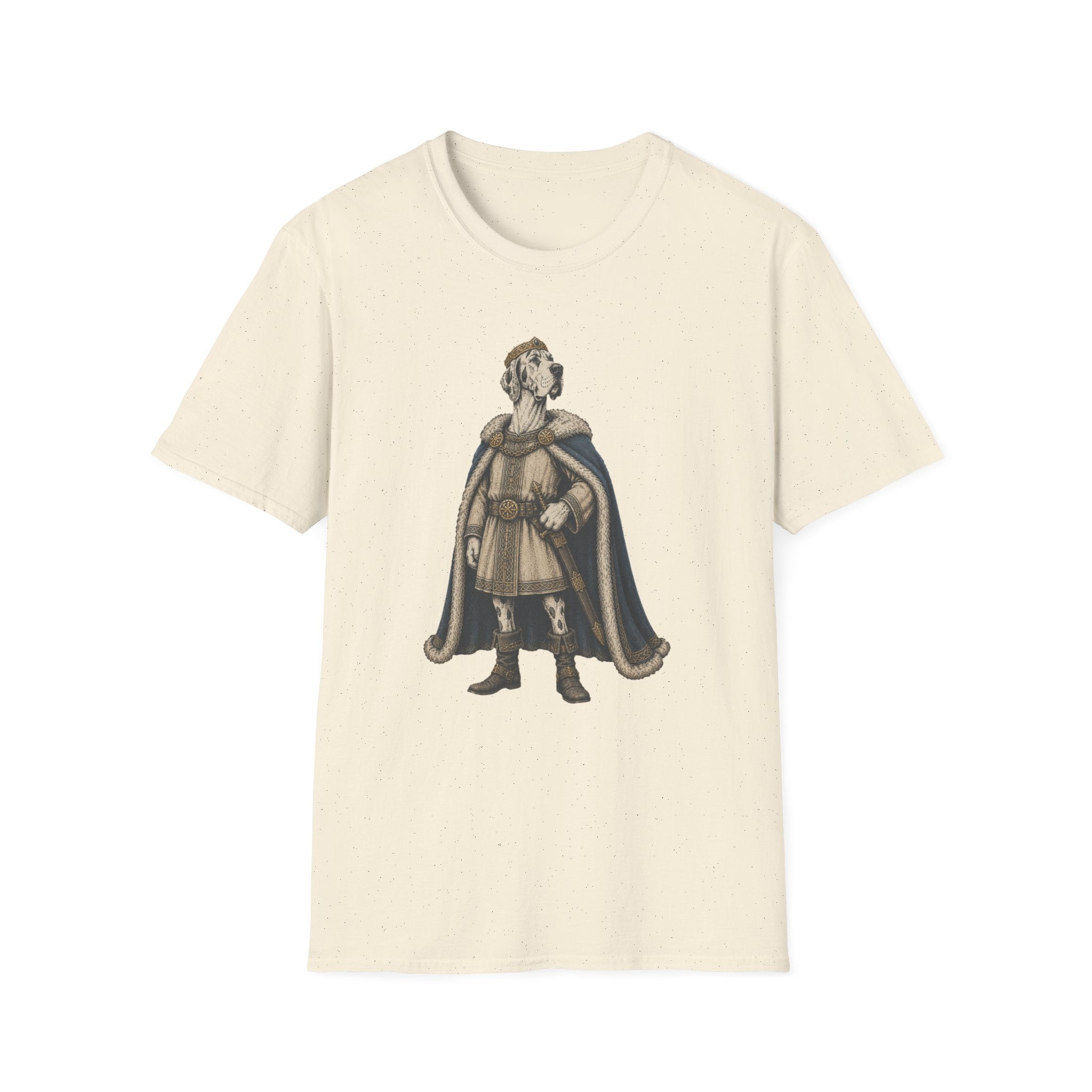 Great Dane Dressed As A Danish Viking Tee