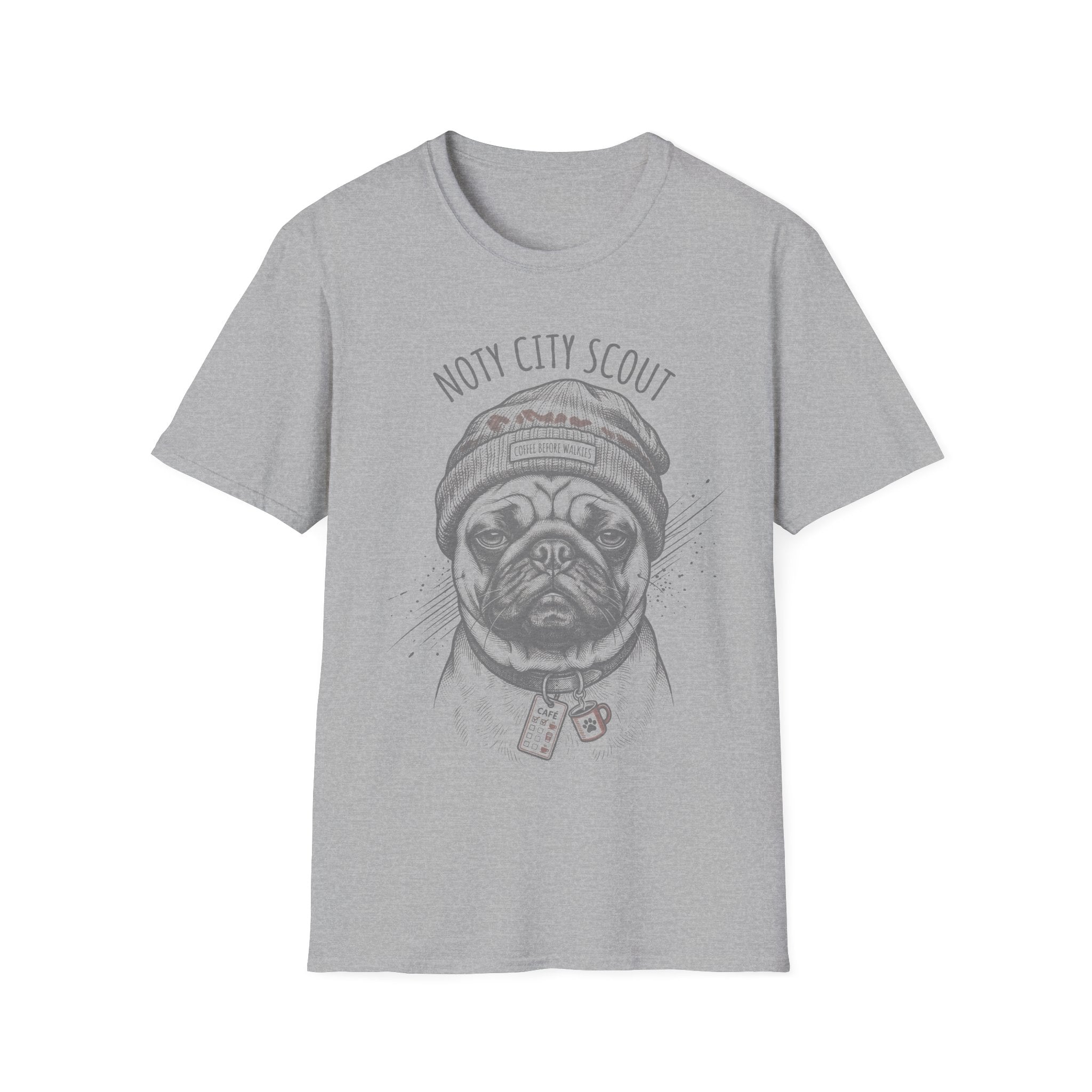 Pug Noty City Scout Tee