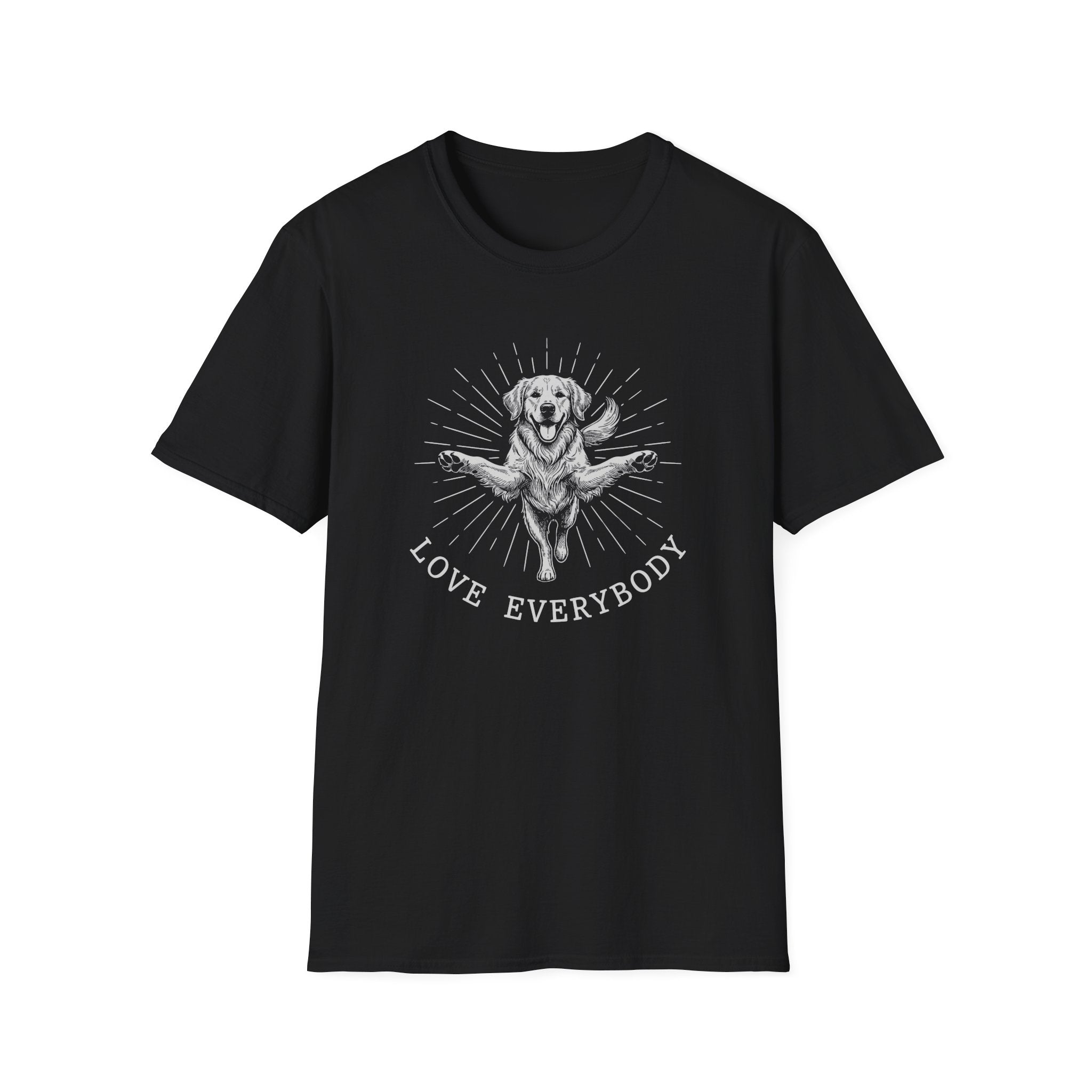 Golden Retriever Love Everybody Tee