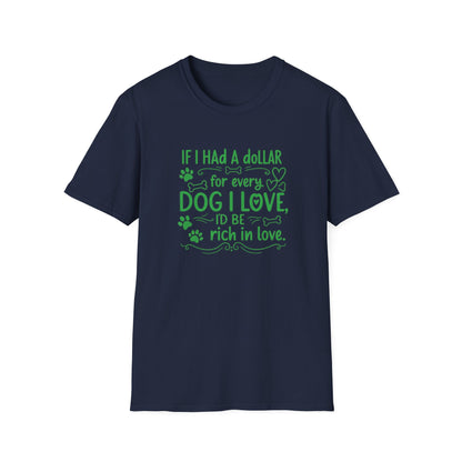 Rich in Dog Love Tee