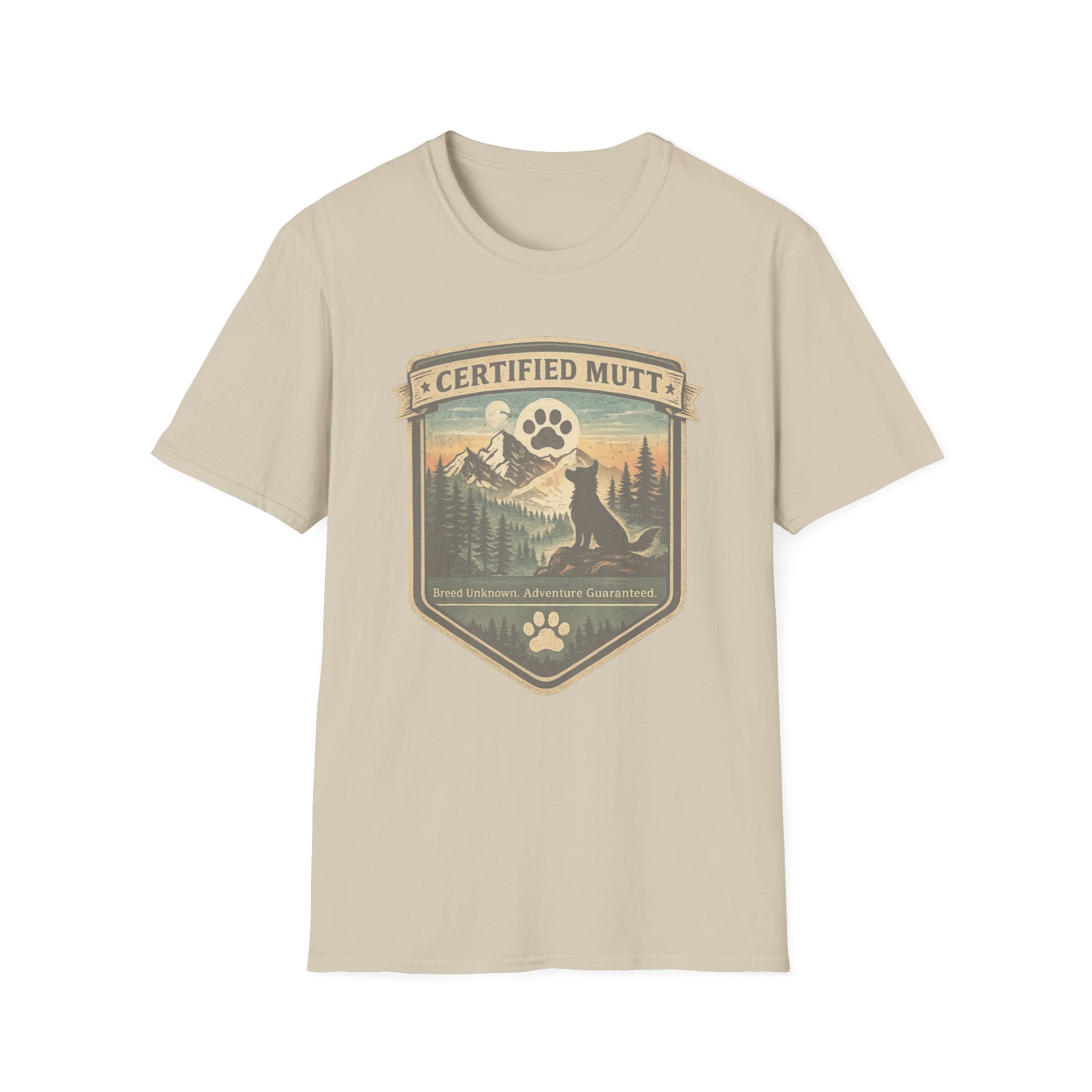 Certified Mutt Badge Tee
