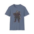 Husky Dressed As A Worker Tee