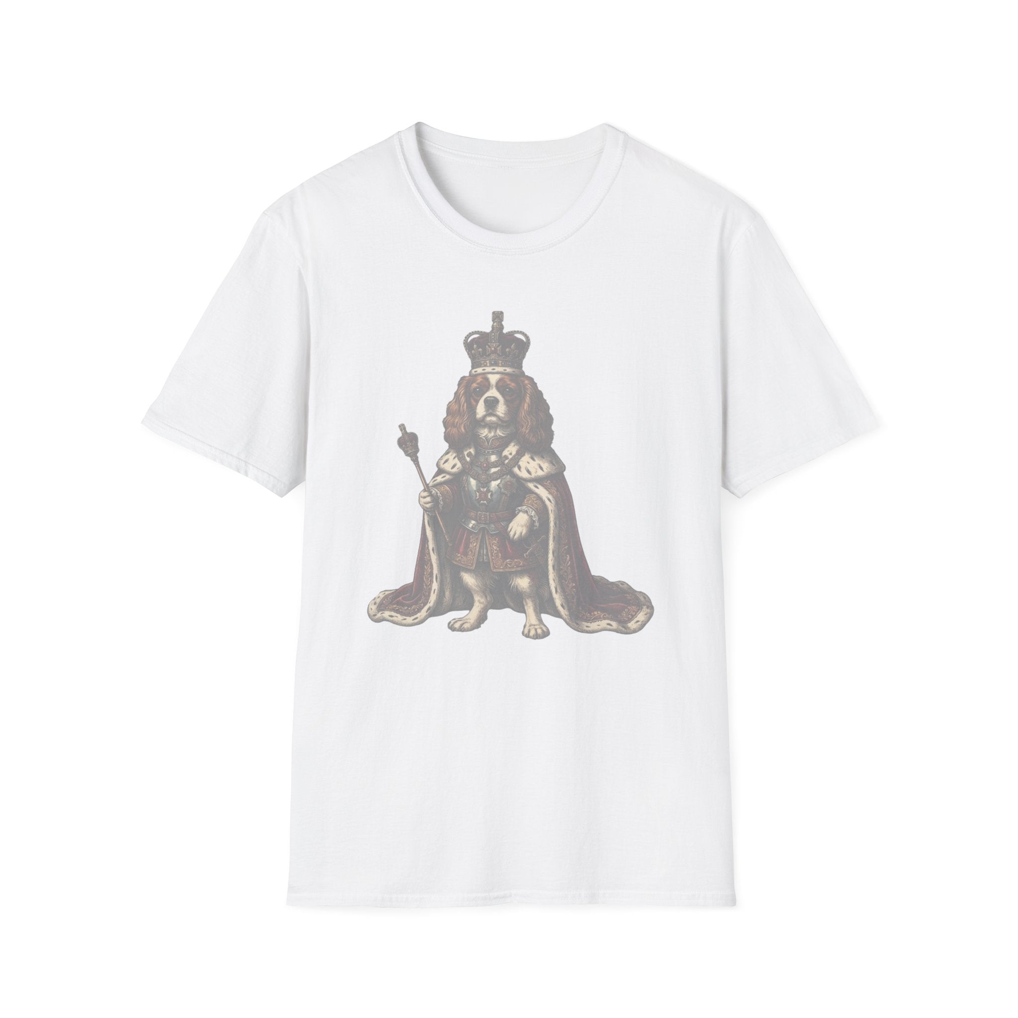 Cavalier King Charles Dressed As A King Tee