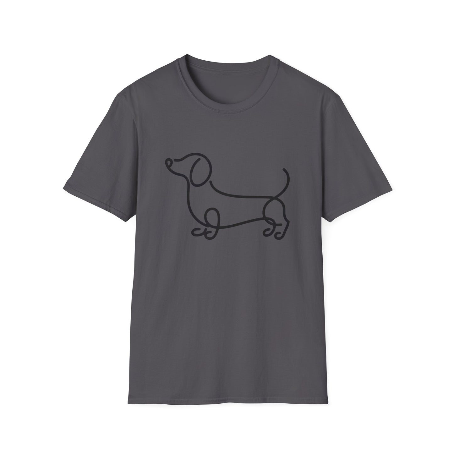 Wavy Dachshund Line Tee