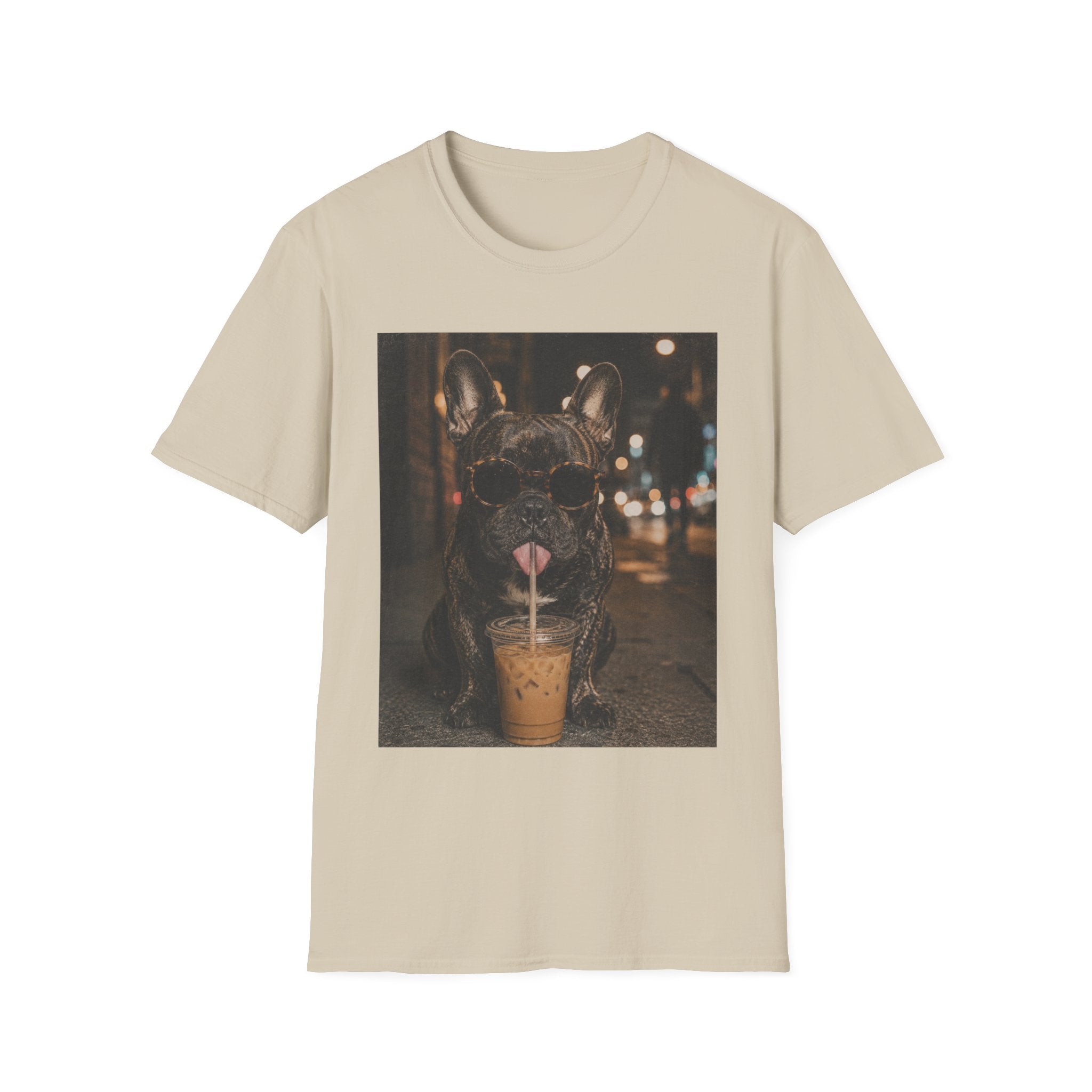 French Bulldog Iced Coffee Tee