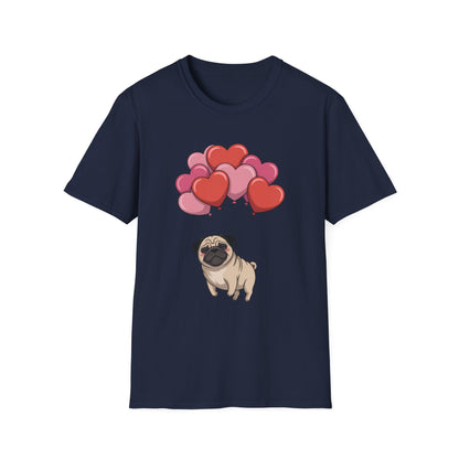 Floating Pug Love Tee