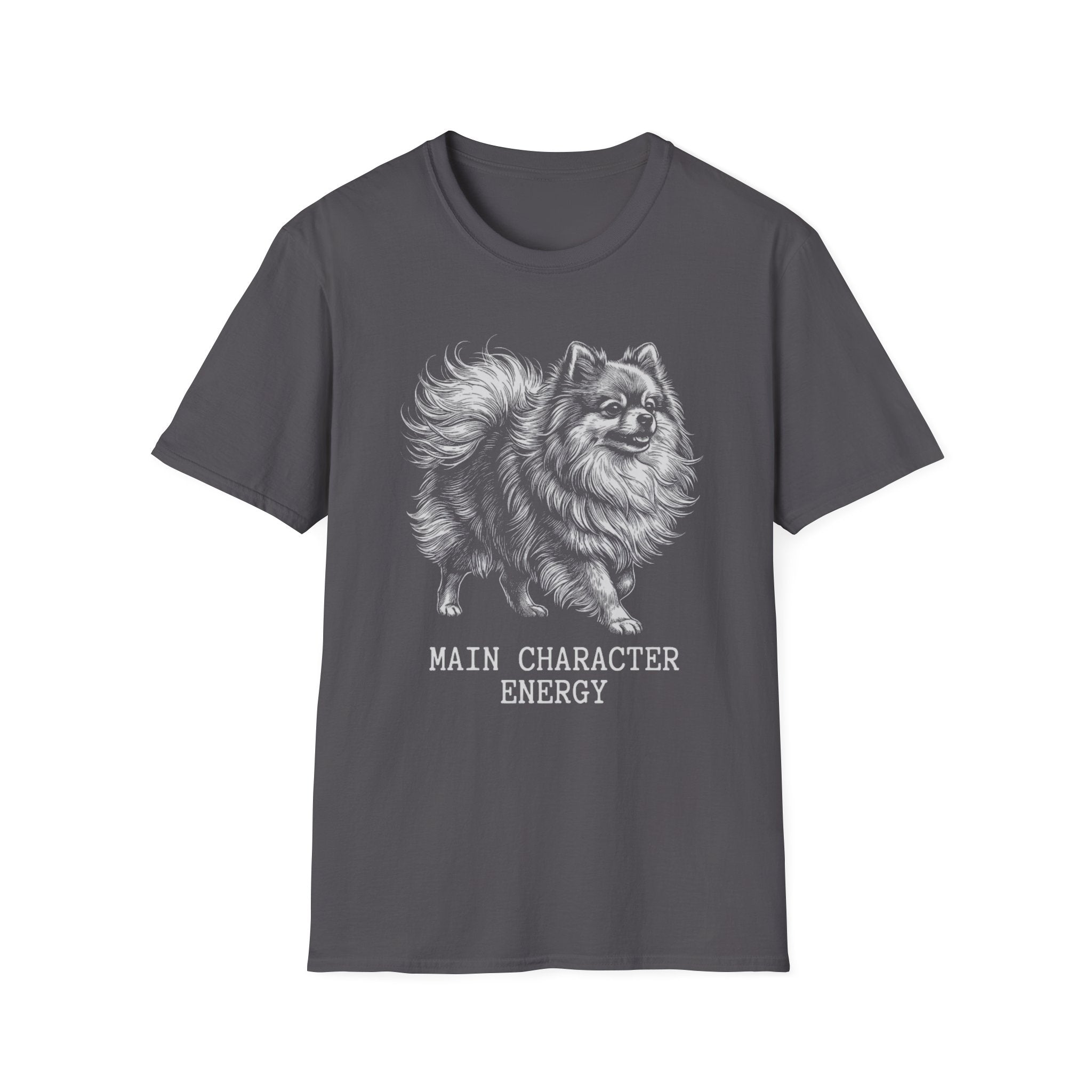 Pomeranian Main Character Energy Tee
