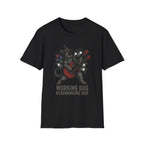 German Shepherd Metal Guitarist Tee