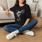 Yorkie Smoking Cigarette Tee