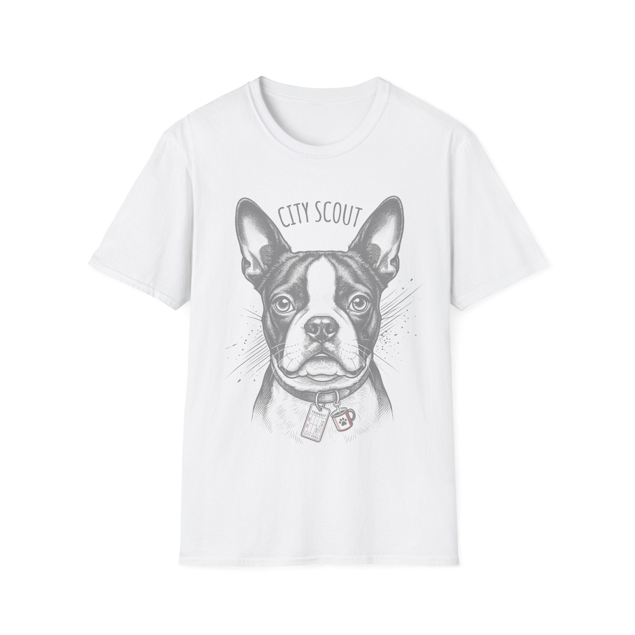 Boston Terrier The City Explorer Tee