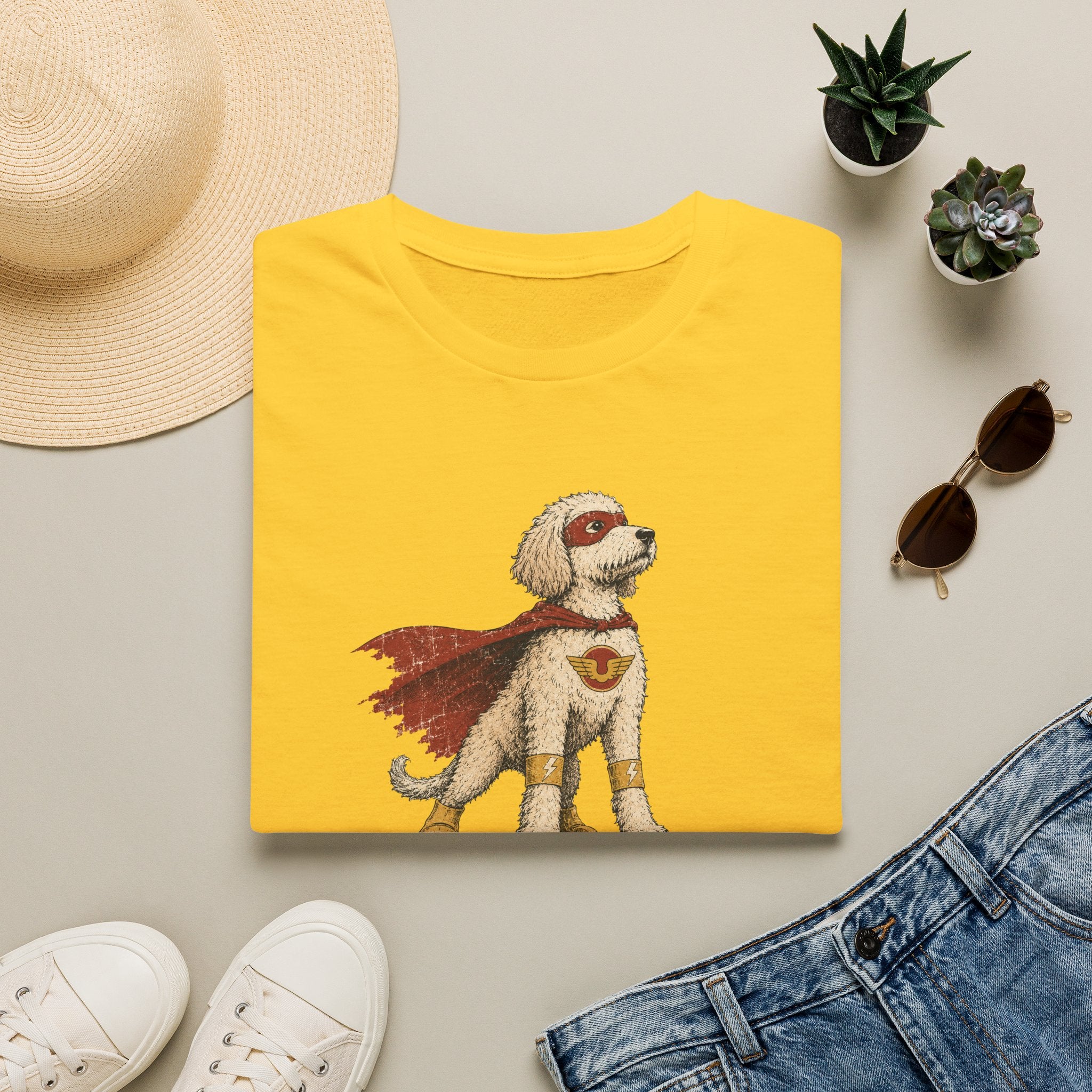 Superhero Goldendoodle Tee