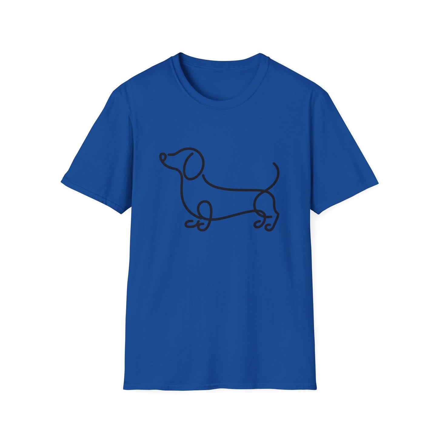 Wavy Dachshund Line Tee