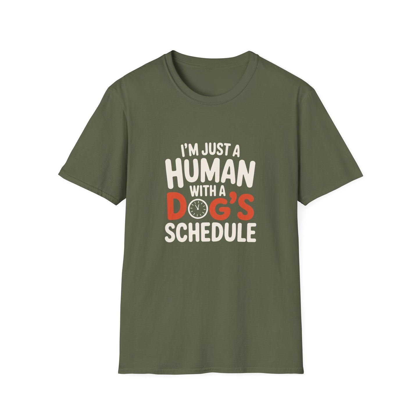Human With a Dog’s Schedule Tee
