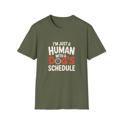 Human With a Dog’s Schedule Tee