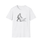 Bigfoot Walking Afghan Hound Tee