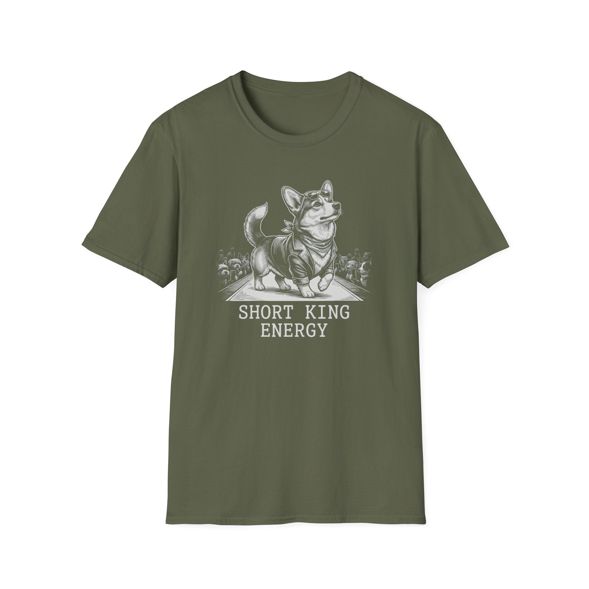 Corgi Short King Energy Tee