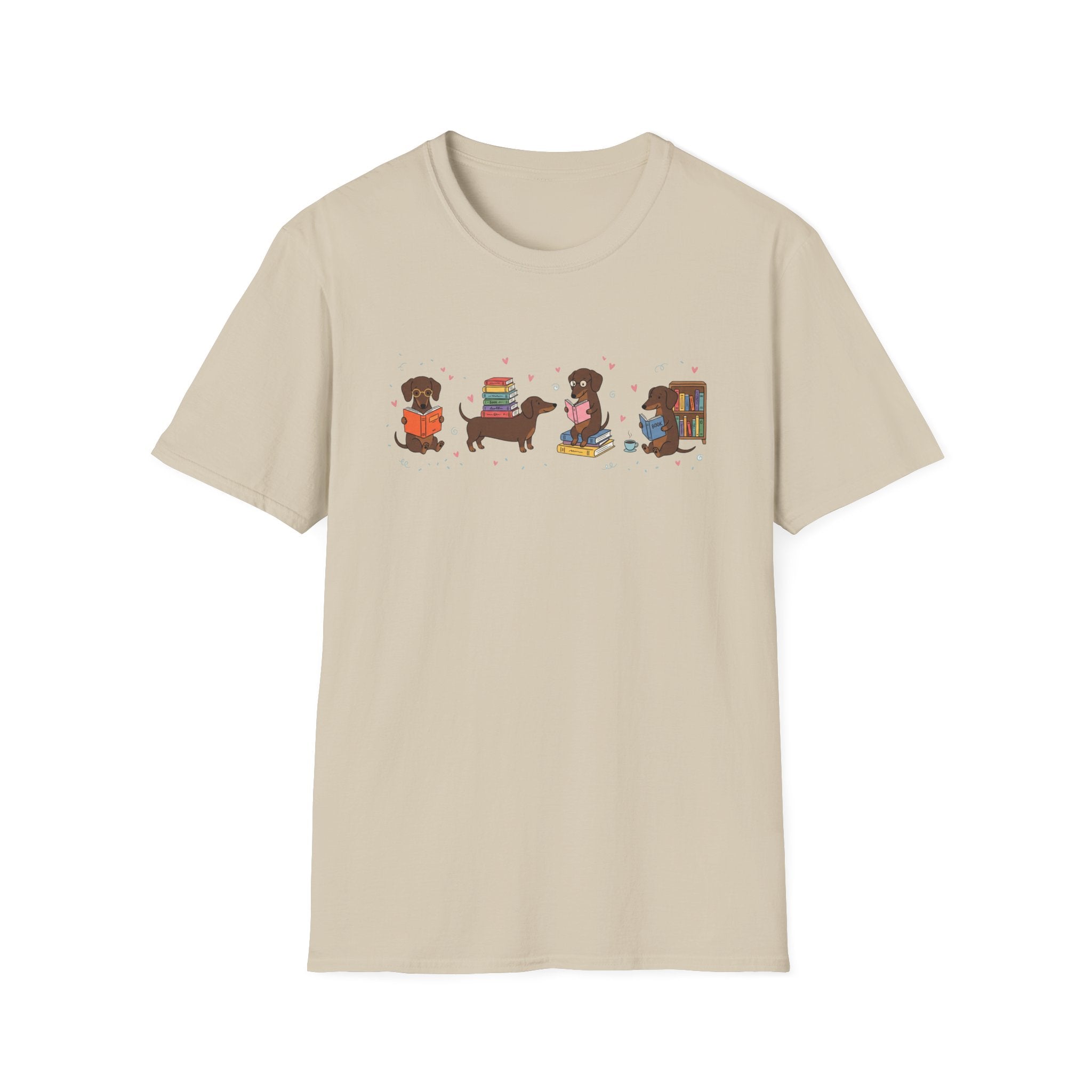 Dachshund Book Lover Tee