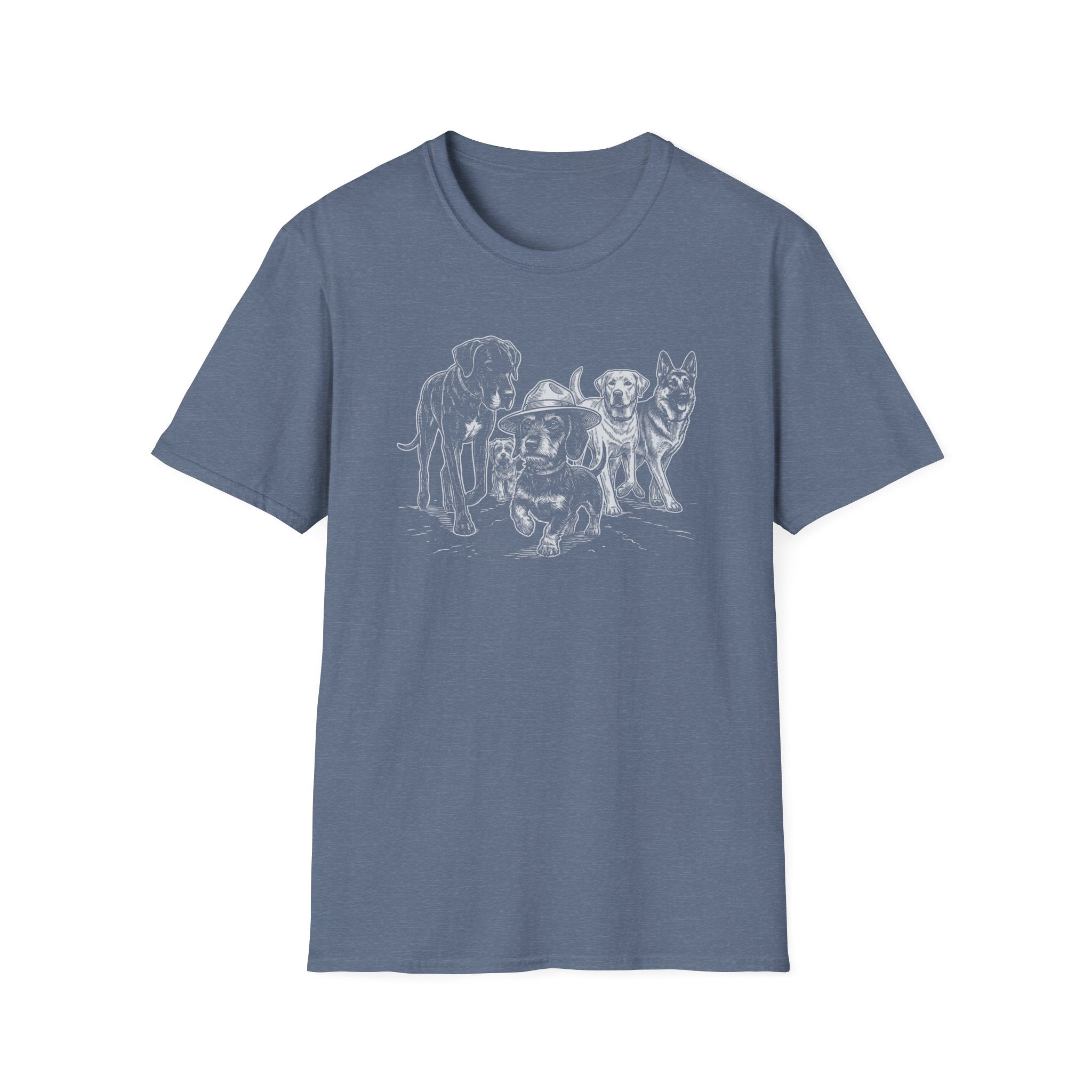 Dachshund Big Plans Tee