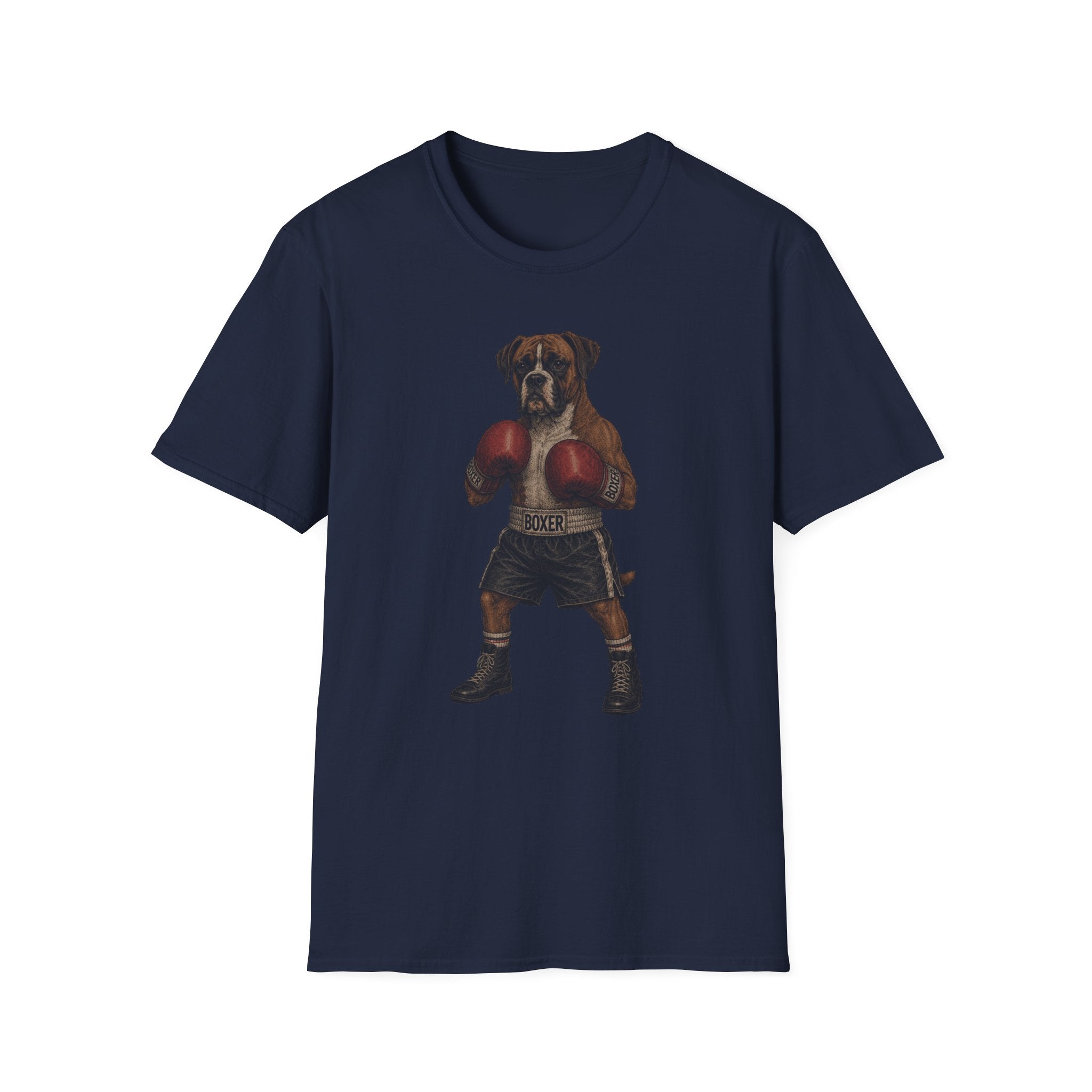 Boxer Dog Dressed As A Boxer Tee