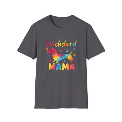 Rainbow Dachshund Mama Tee