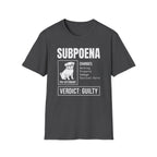 Court Order Subpoena Tee