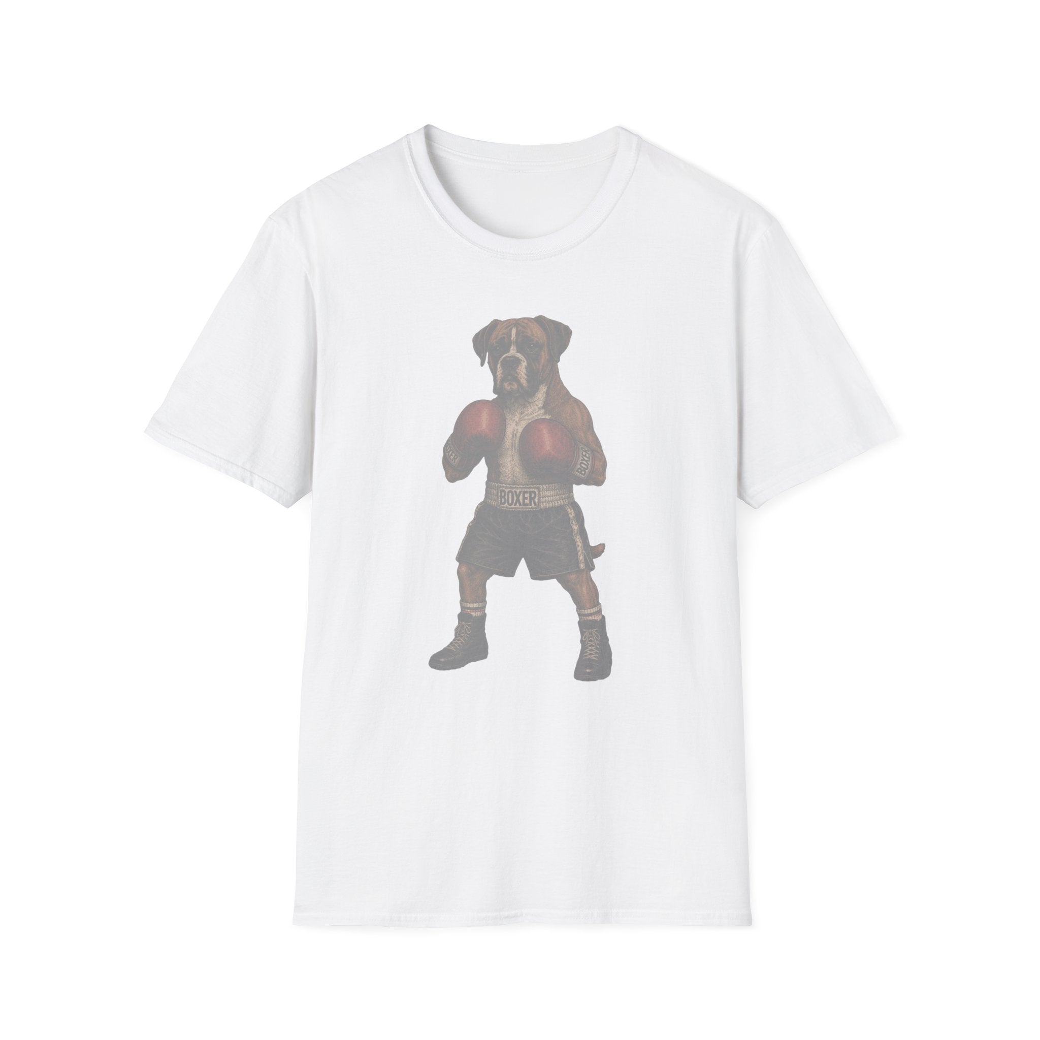 Boxer Dog Dressed As A Boxer Tee