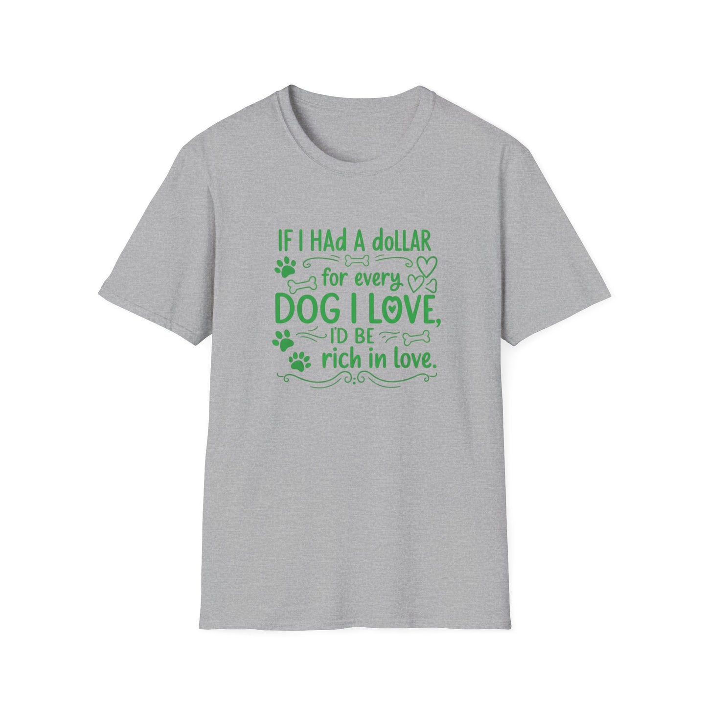 Rich in Dog Love Tee