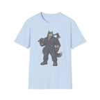 Husky Dressed As A Worker Tee