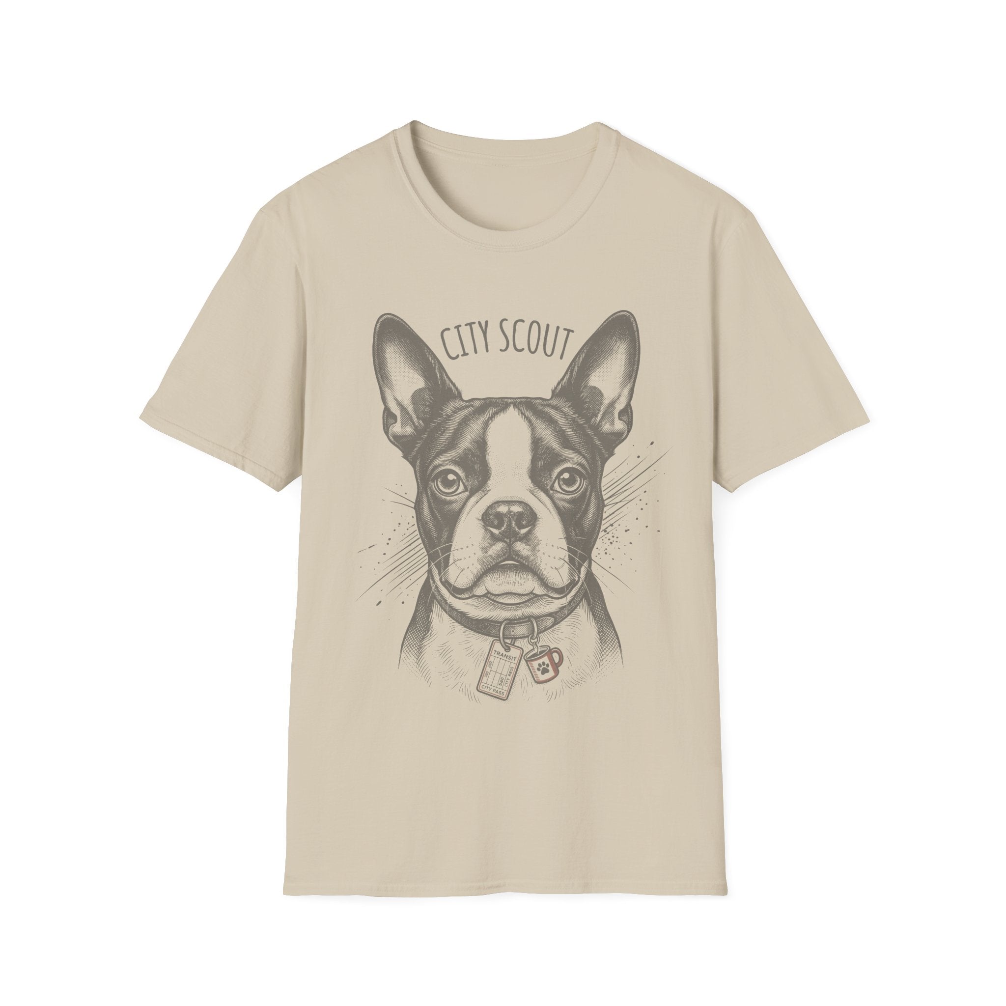 Boston Terrier The City Explorer Tee