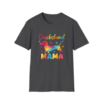 Rainbow Dachshund Mama Tee