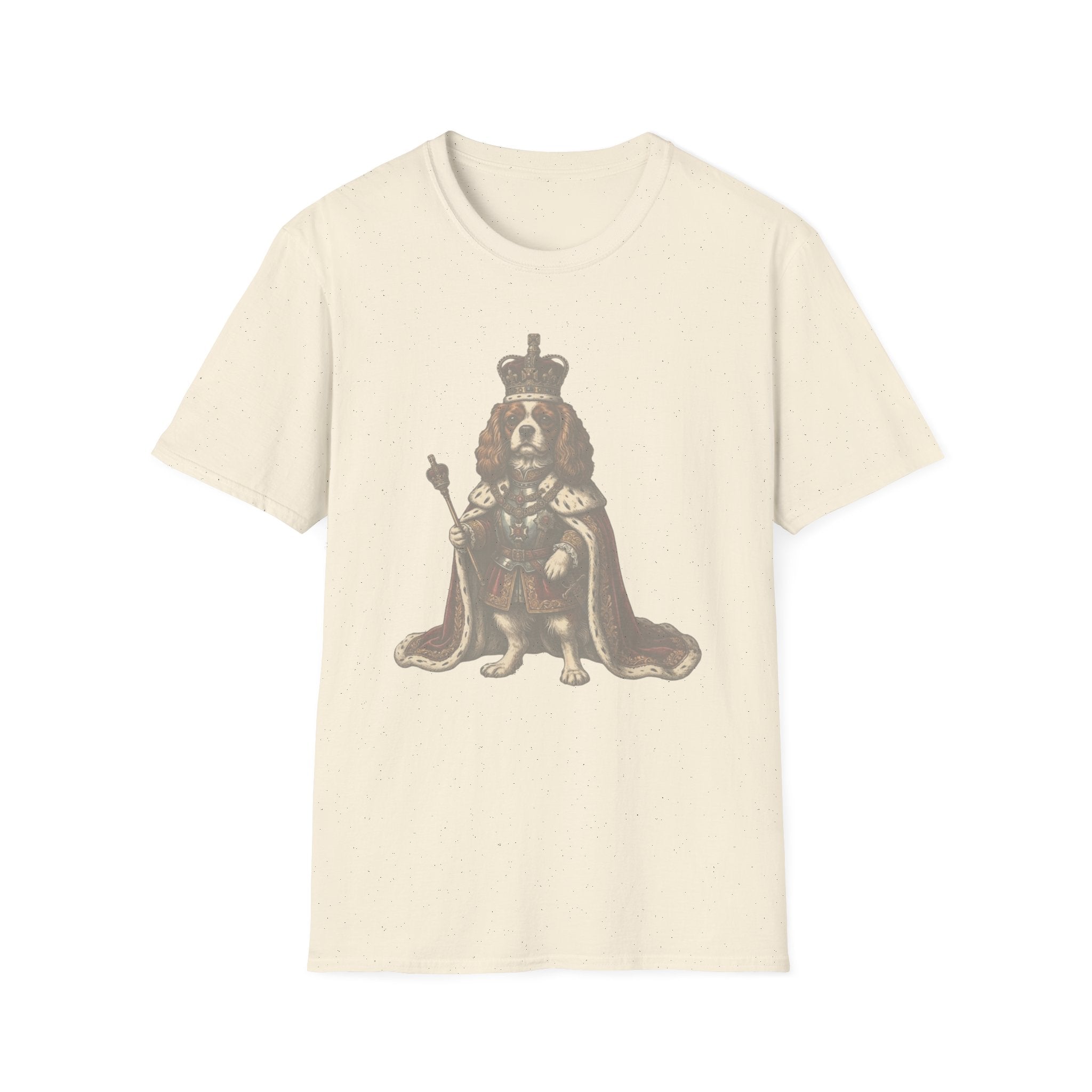 Cavalier King Charles Dressed As A King Tee