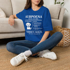 The Subpoena Tee
