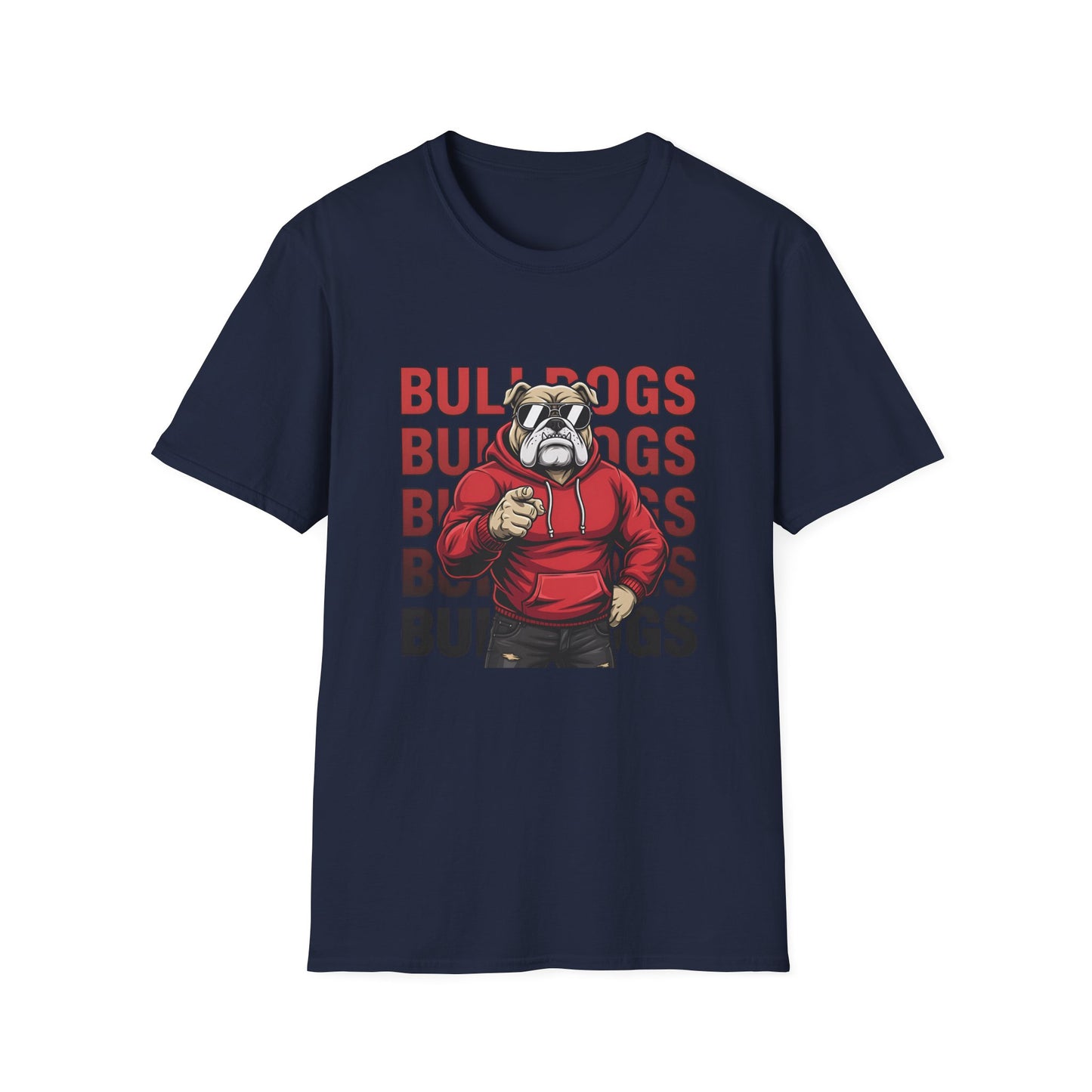 Bold Bulldog Attitude Tee