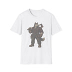 Husky Dressed As A Worker Tee