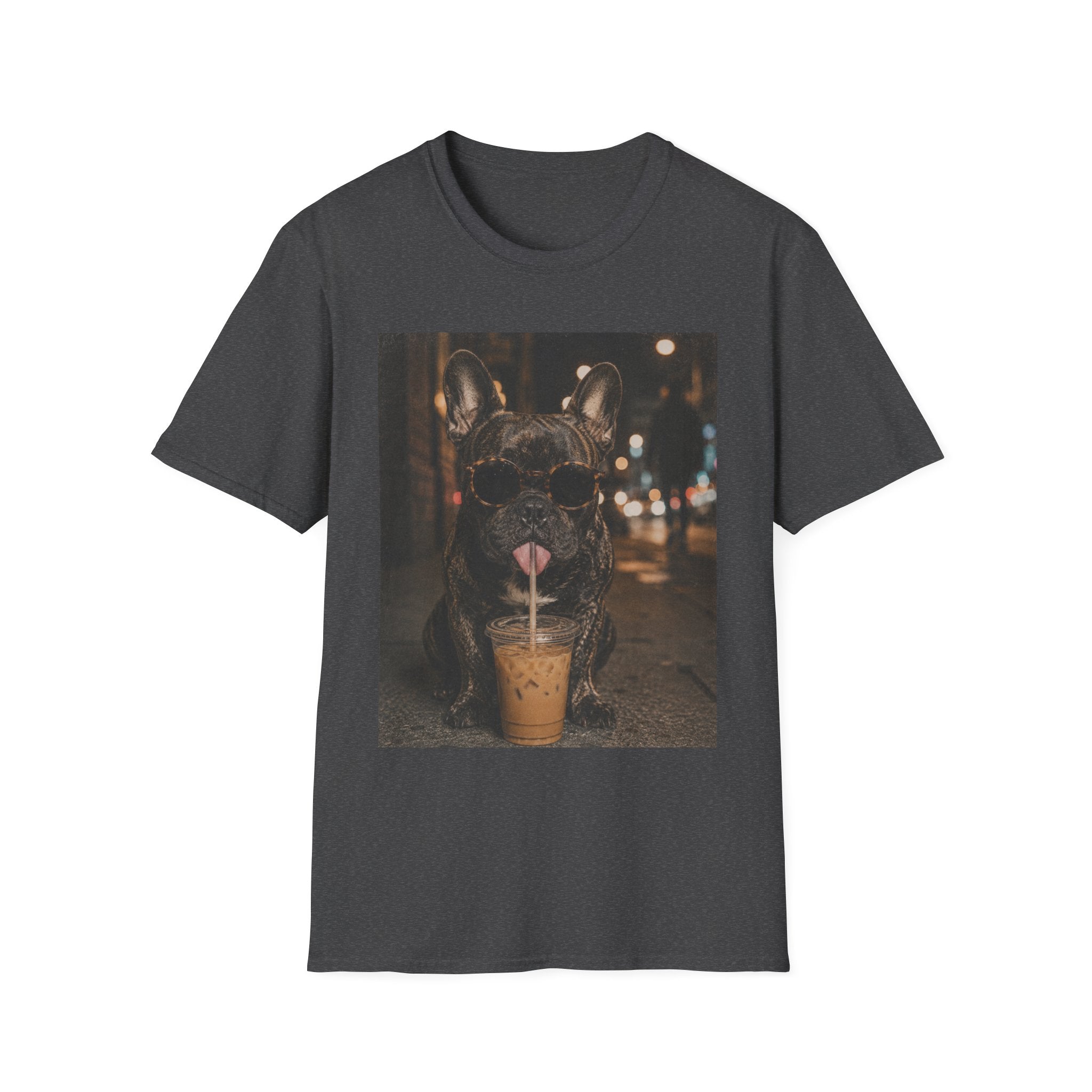 French Bulldog Iced Coffee Tee