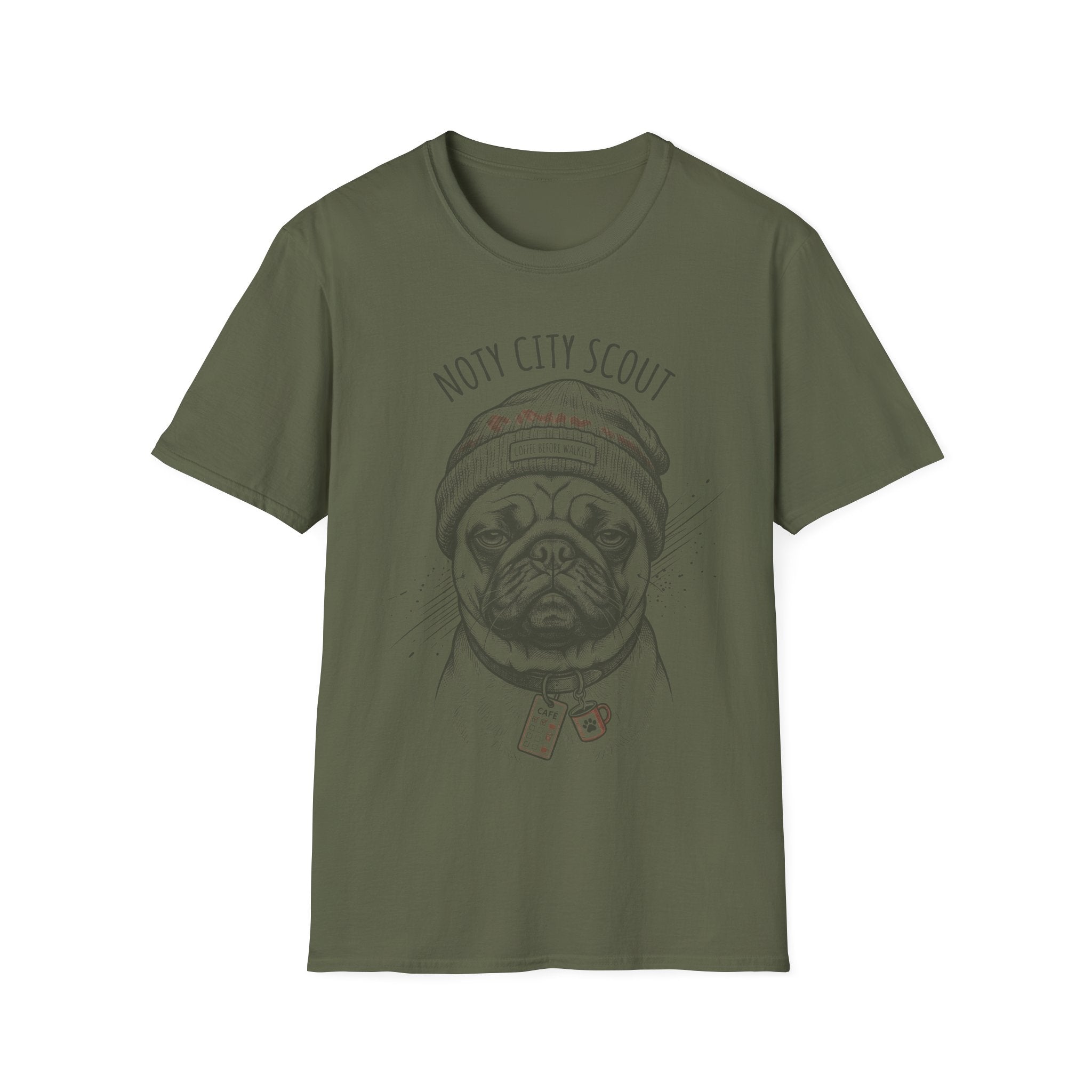 Pug Noty City Scout Tee