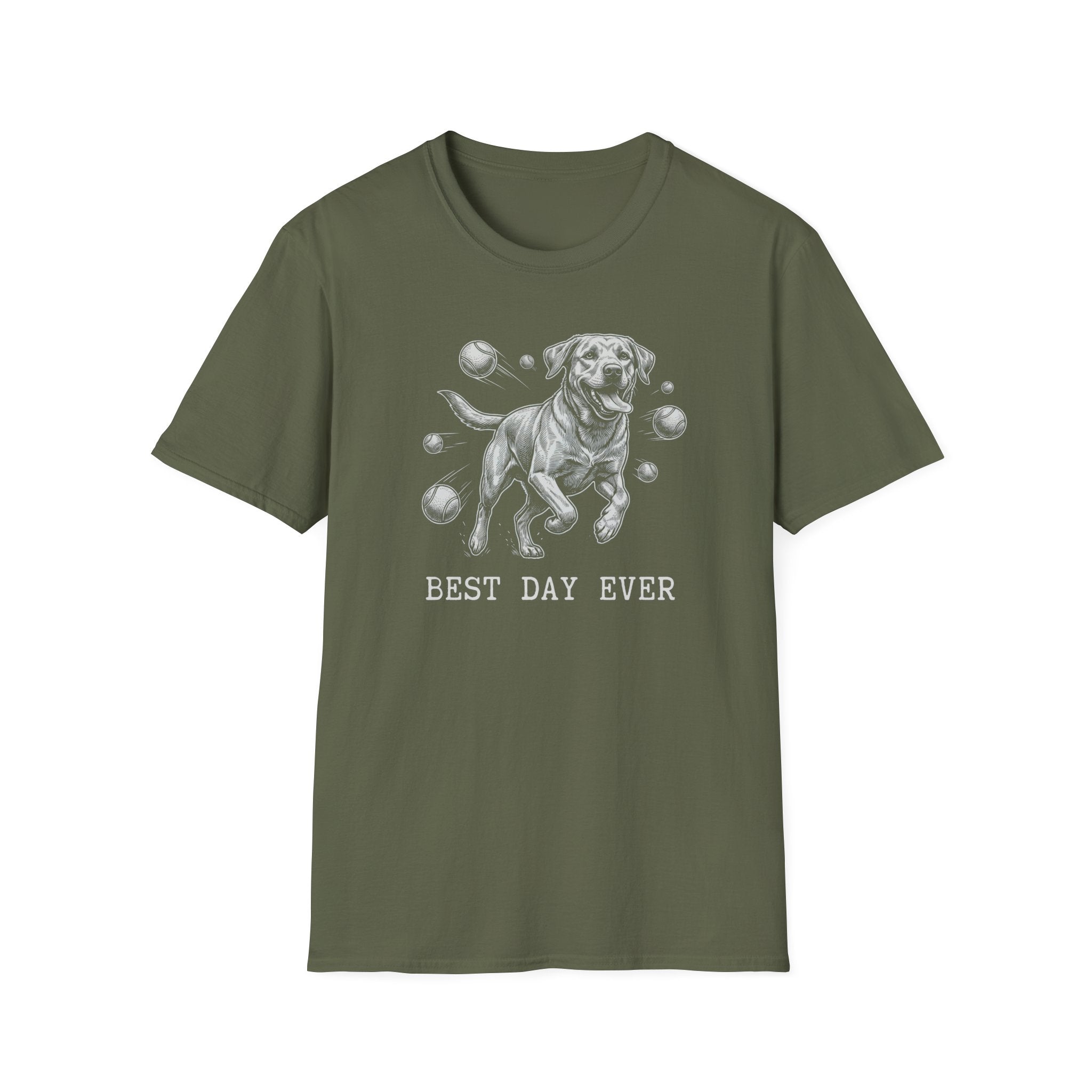 Labrador Retriever Best Day Ever Tee