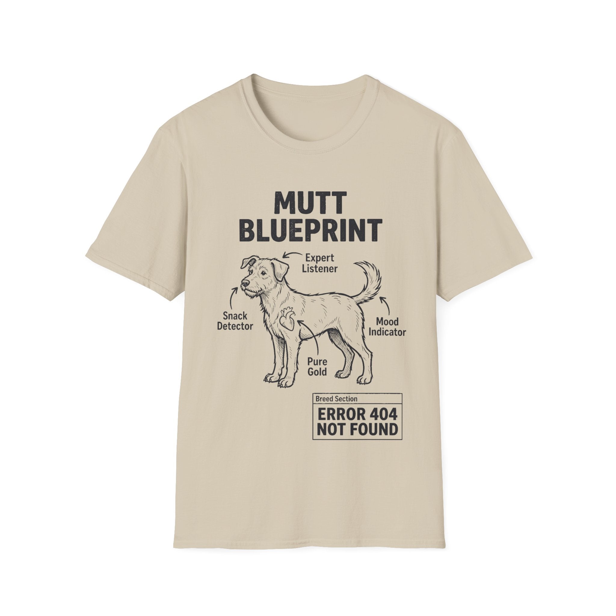 Blueprint Of A Mutt Tee