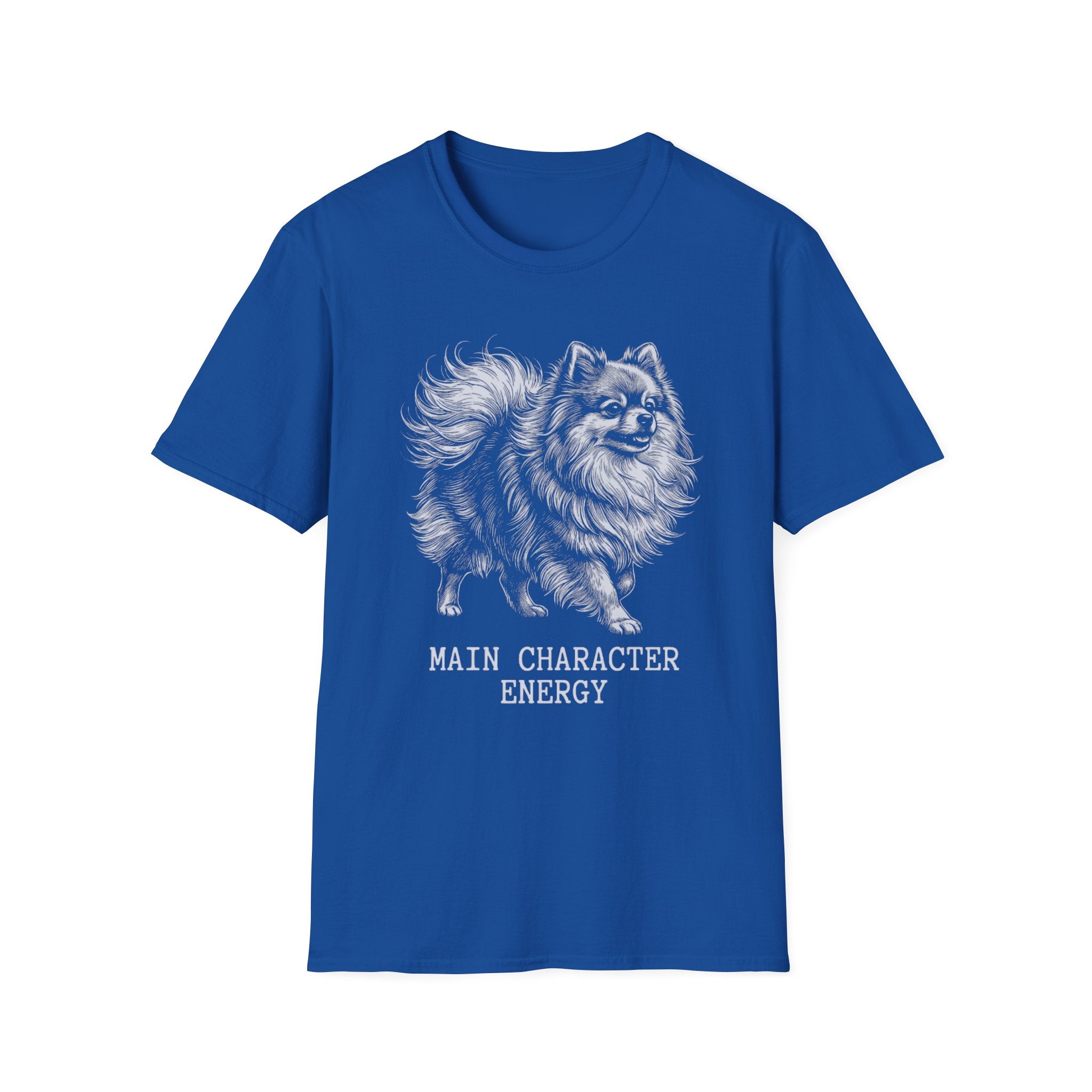 Pomeranian Main Character Energy Tee