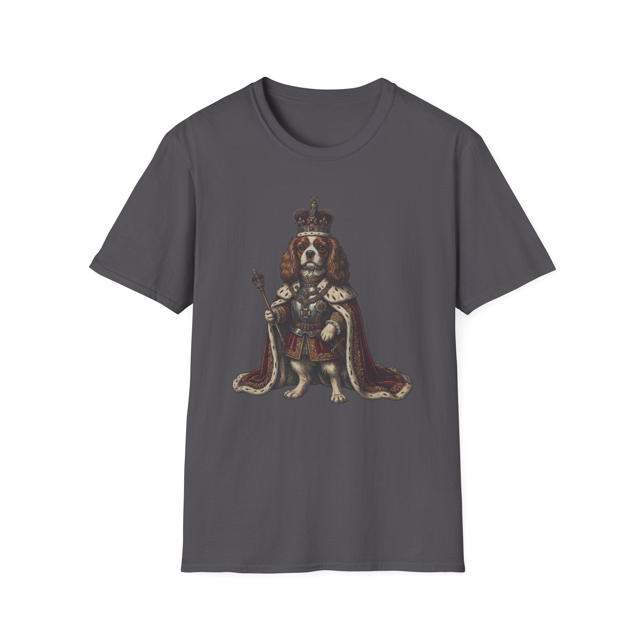 Cavalier King Charles Dressed As A King Tee