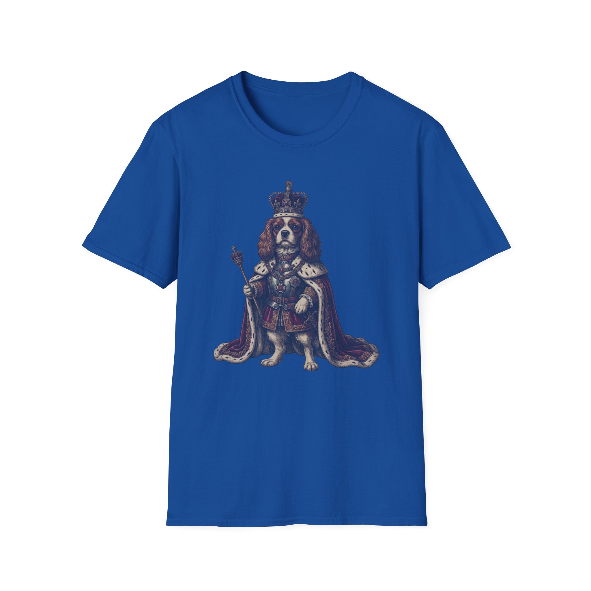 Cavalier King Charles Dressed As A King Tee