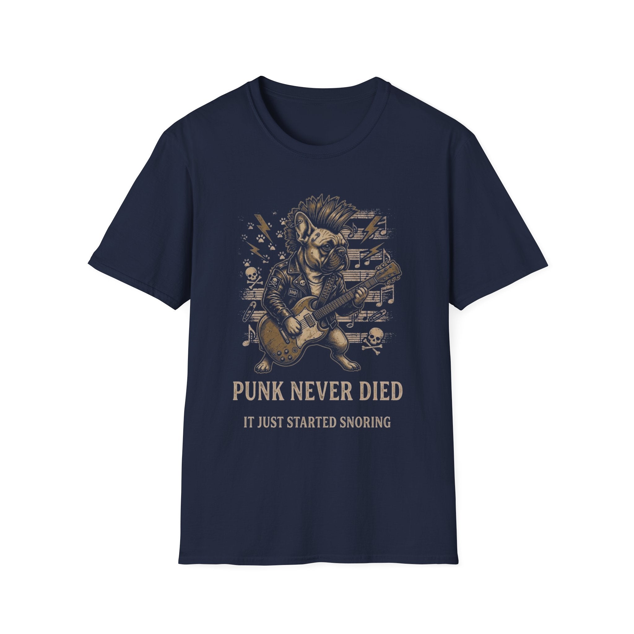 French Bulldog Punk Rock Tee