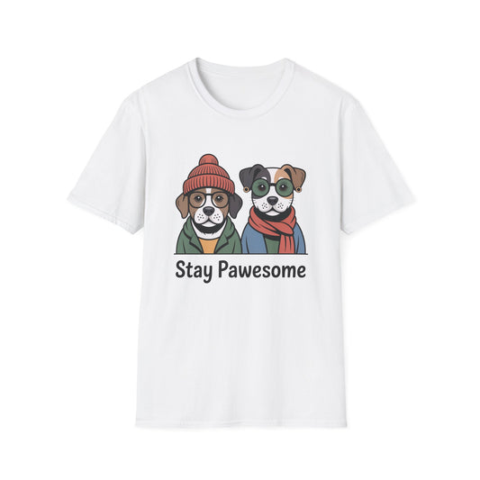 Stay Pawesome Pups Tee