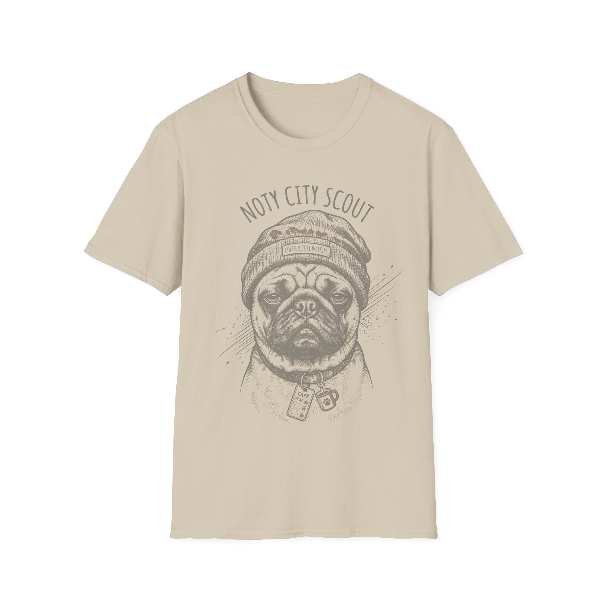 Pug Noty City Scout Tee