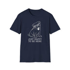 Pug Just Happy To Be Here Tee