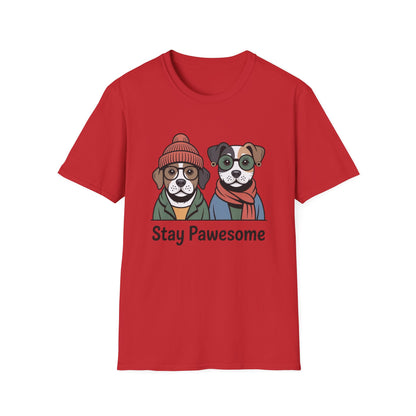 Stay Pawesome Pups Tee